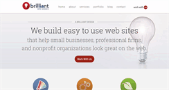 Desktop Screenshot of brilliantly.net